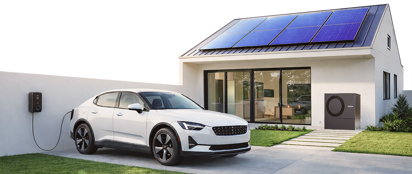 Smart Home with Car and Solar